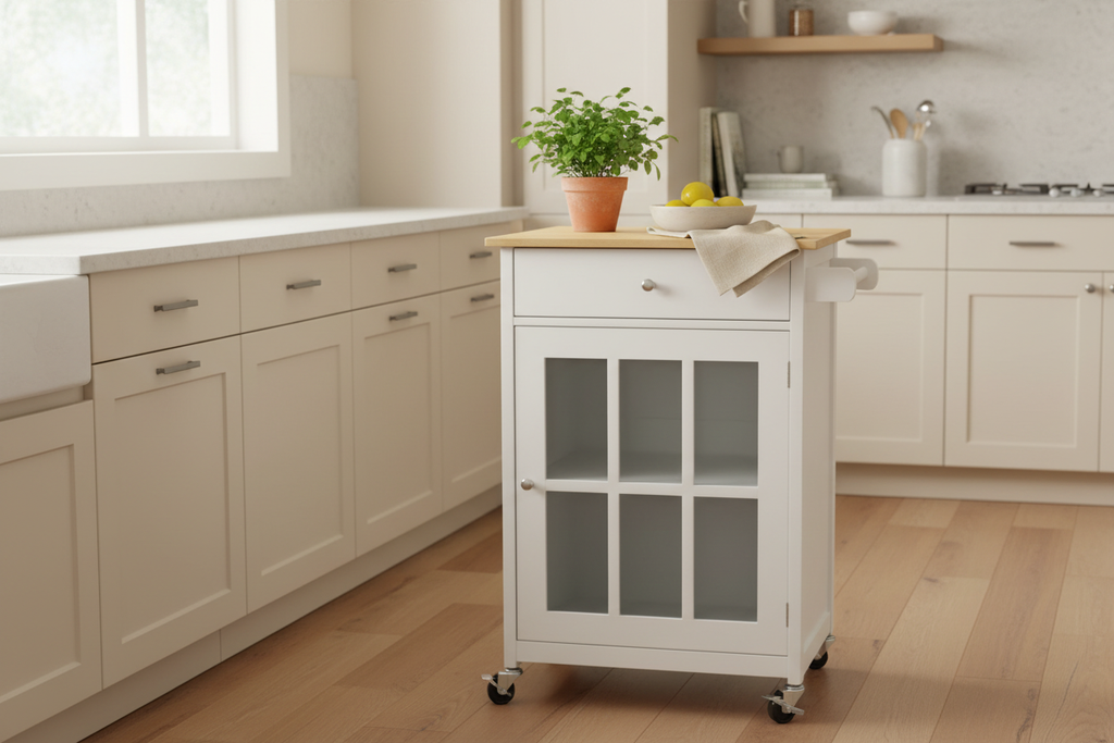 Kitchen Cart Lifestyle Scene